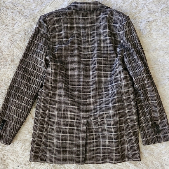 OVERSIZED Plaid Blazer - Picture 11 of 12